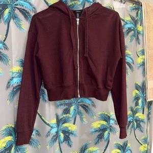 FOREVER21 SIZE M ZIP UP